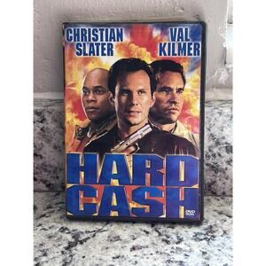 Hard Cash DVD 2002 Christian Slater Val Kilmer Action Crime Thriller